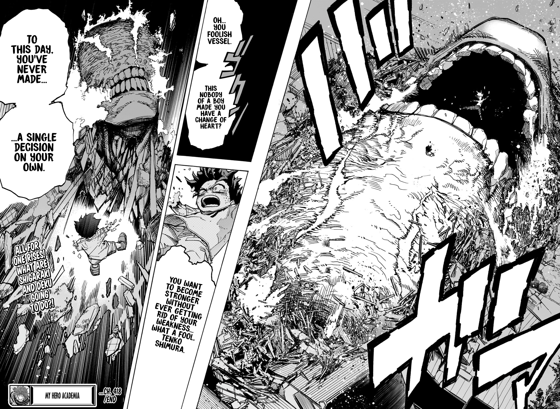 Boku no Hero Academia Chapter 418 14